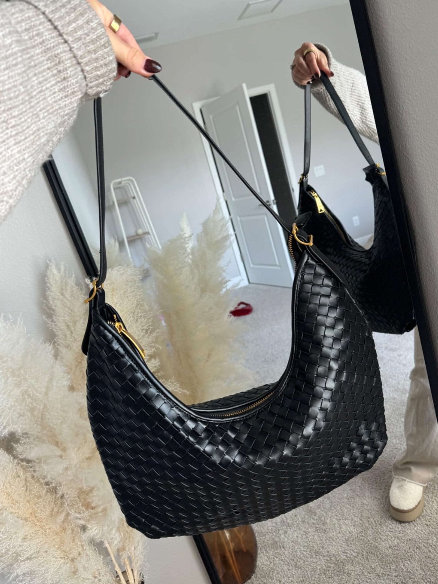 Scarlett Woven Tote Bag